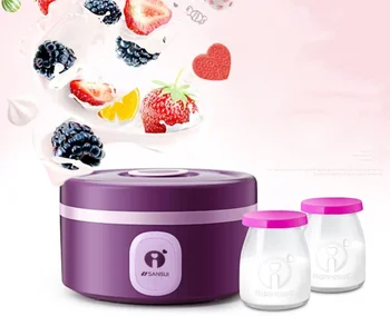 

Hot juice smoothie yogurt salad glass six-cup yogurt machine nutrition breakfast 220V 15W