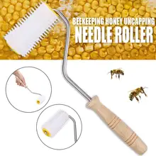Инструмент пчеловода высокого качества пчелиный ролик откалывание игольчатые ролики пчелиный мед расческа мед извлечение инструменты пластик откалывание иглы