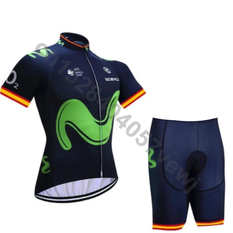 Movistar Новая летняя футболка с коротким рукавом для велоспорта, Мужская одежда для велоспорта, одежда для велоспорта, Майо Ropa Ciclismo Hombre D4