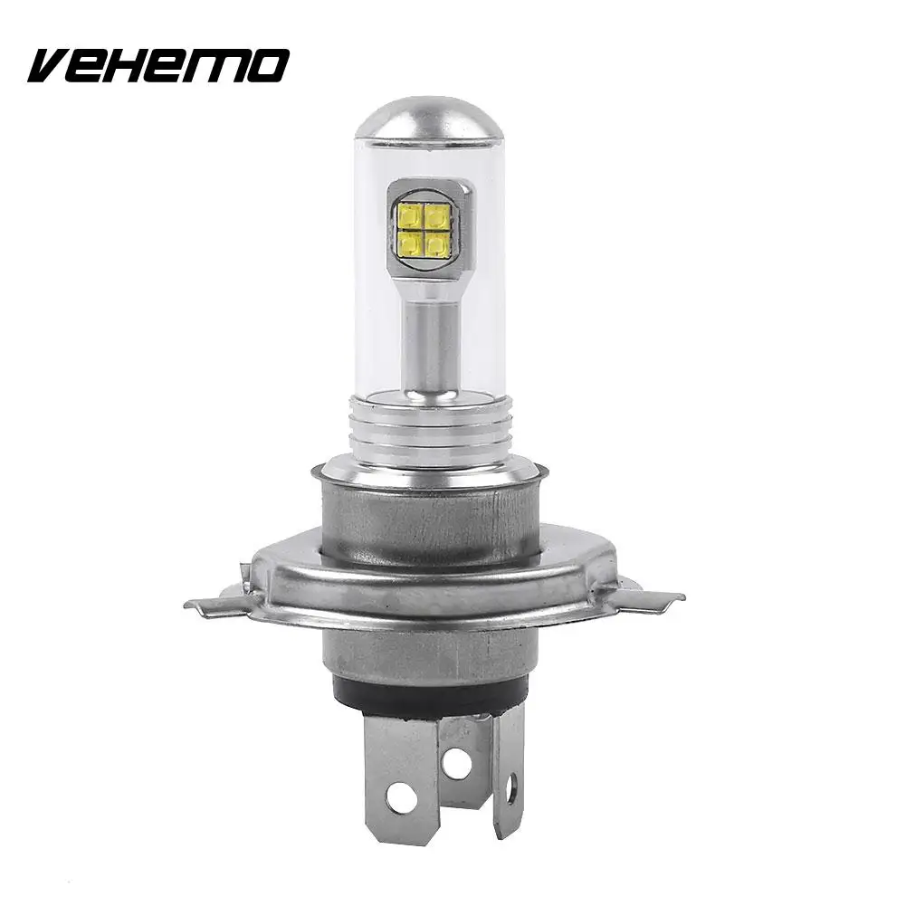 H4 LED Motorcycle COB Headlight Lamp Bulb high/low Beam Light Accessories White | Автомобили и мотоциклы
