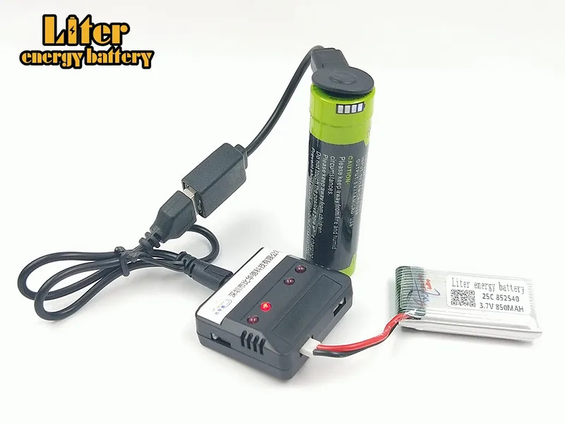 X5 X5C X5C-1 Запчасти 3,7 v 850 mAh 852540 25c Lipo Батарея 4 шт + Батарея Зарядное устройство Стандартный Мощность и зарядки наборы для RC Quadcopter