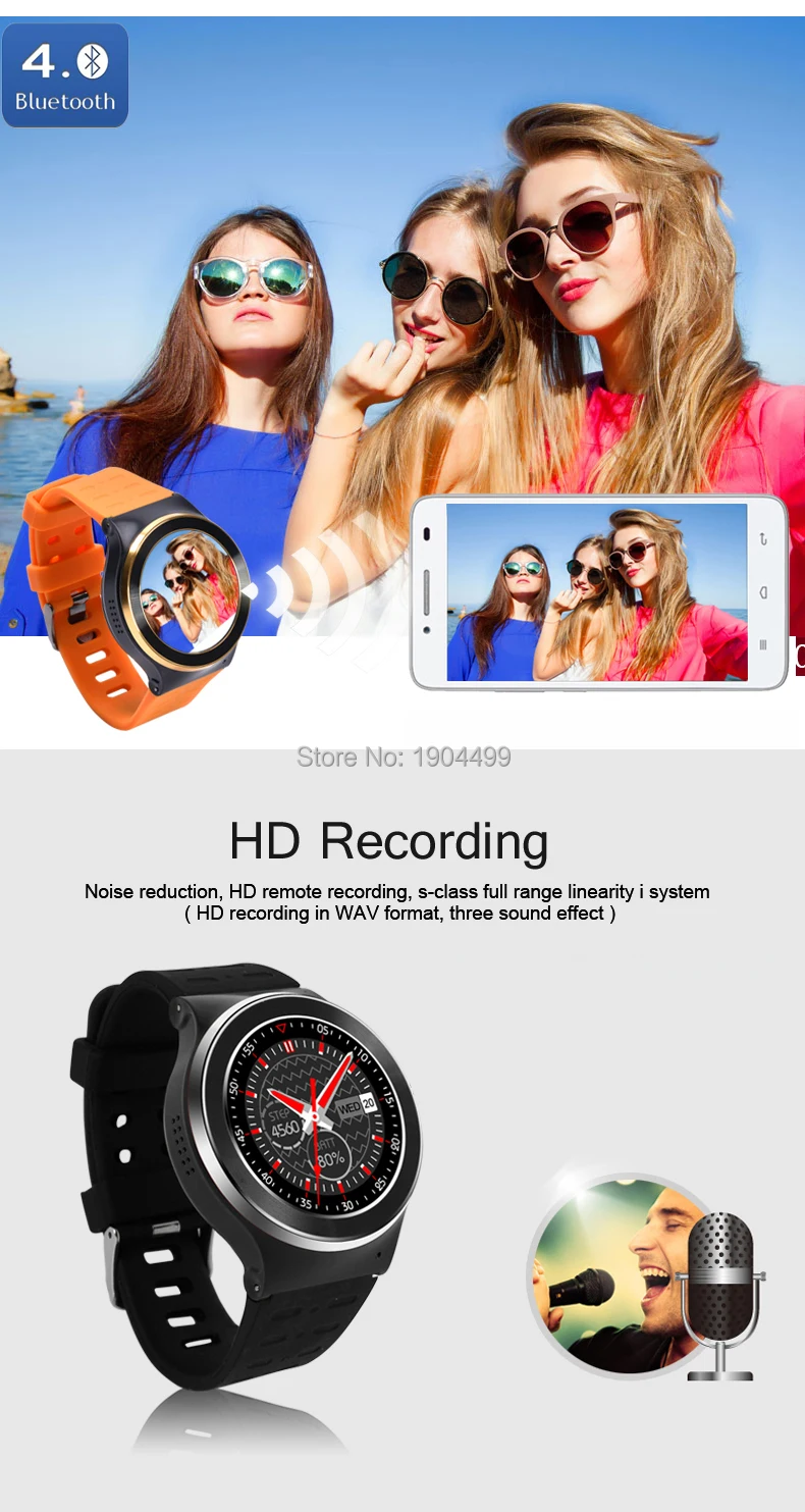 Новое поступление! 3G Wi-Fi android часы phonewatch SmartWatch с сим Камера GPS монитор сердечного ритма watchphone Bluetooth смартфонов