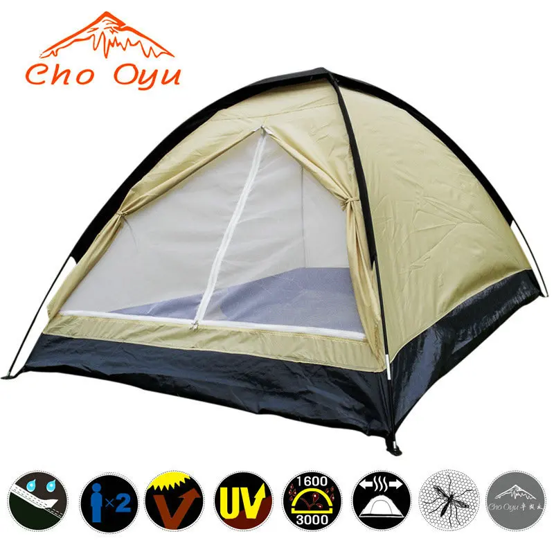 

2 Person Camping Shelter Folding Children Play Tent Single Layer Summer Style Hunting Mosquito Net Tent