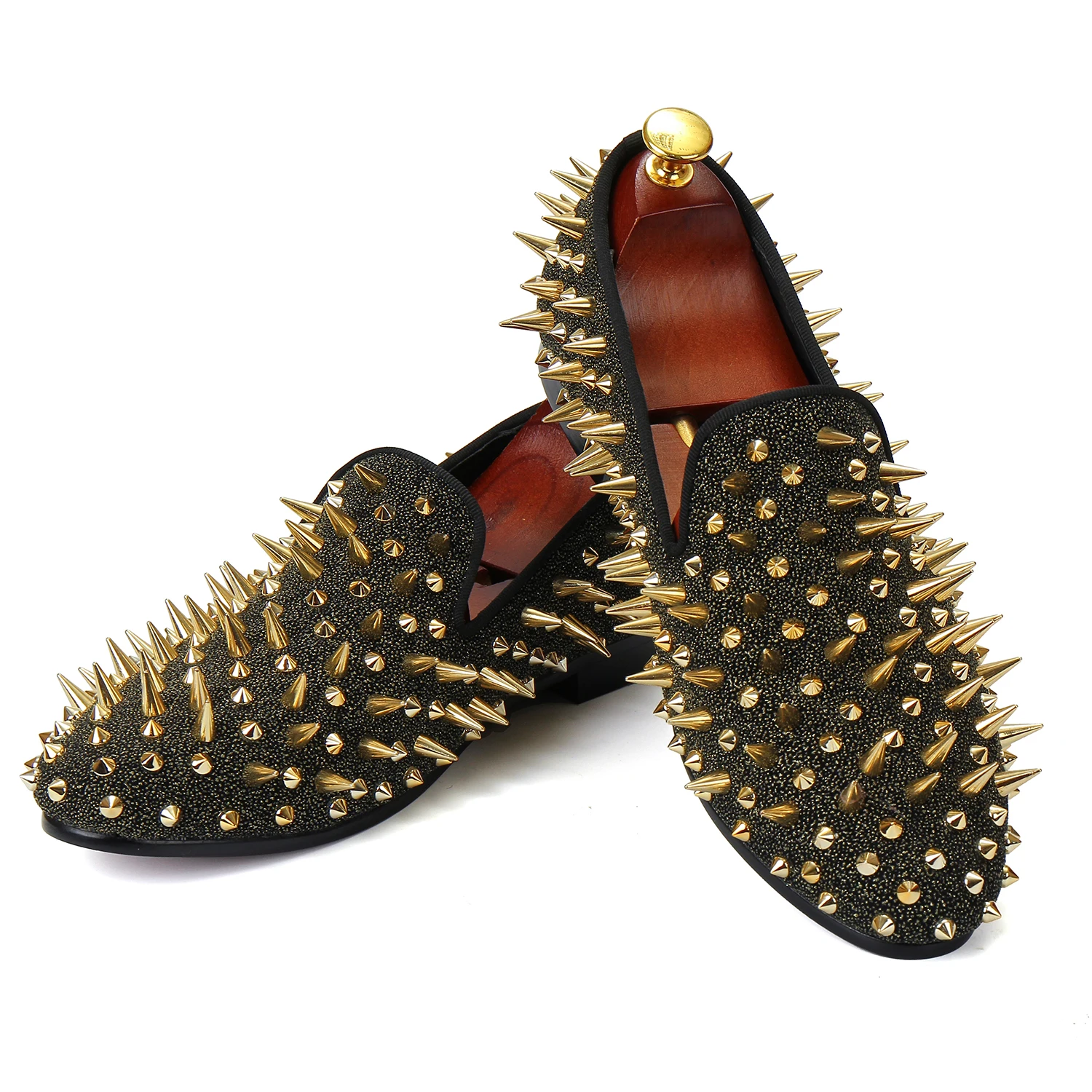Harpelunde Men Leather Dress Shoes Handmade Classic Loafer Shoes With