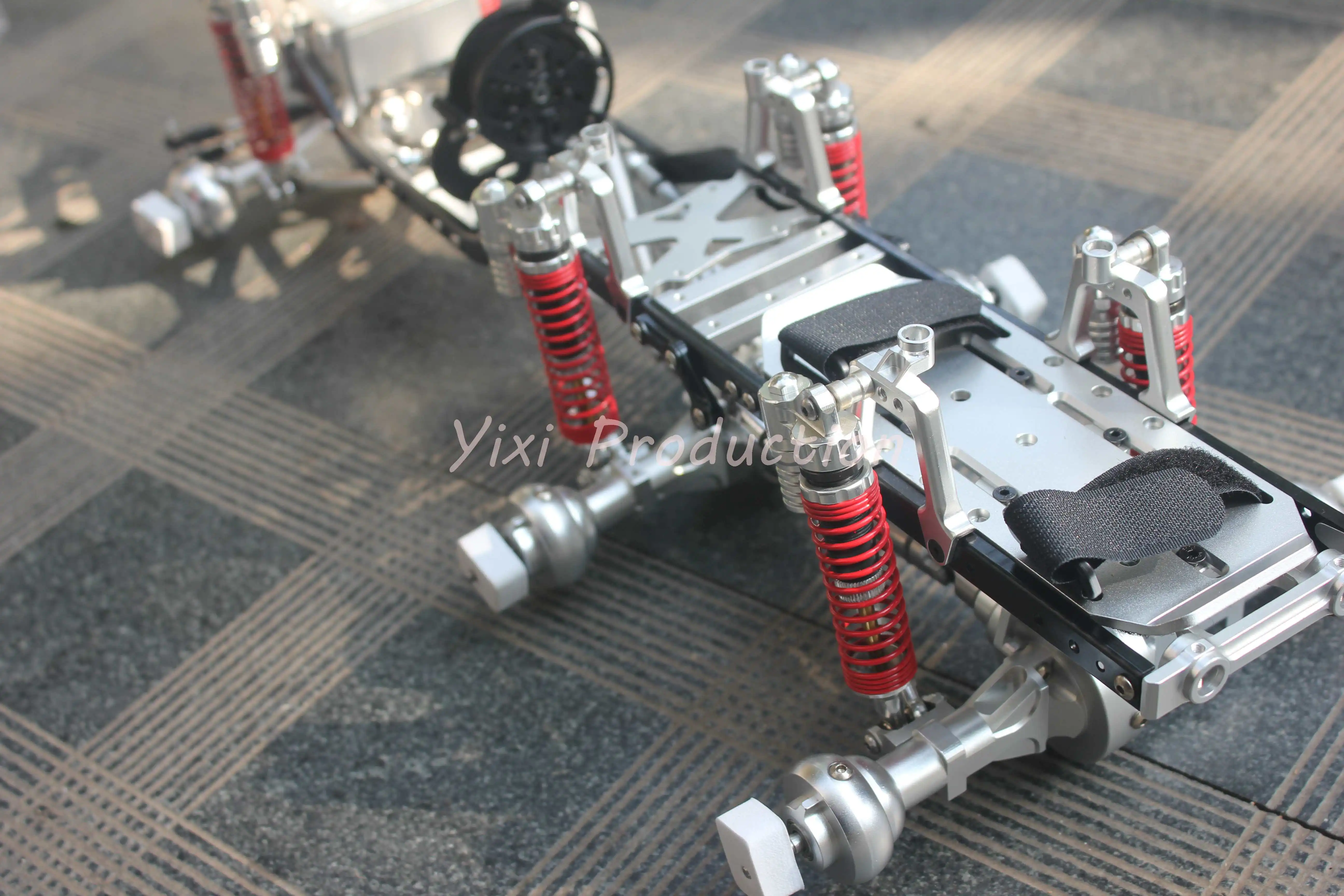 6x6 сплав гусеничная рама радиоуправляемого автомобиля 6 колес CNC truggy 1/10