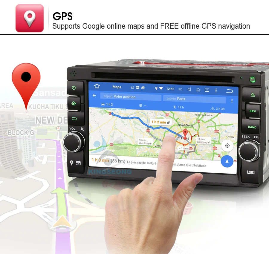 Flash Deal 2Din Android 8.0 GPS Car Stereo FOR Nissan CD MP3 Player Universal 3G Navi DAB+DVB-T 17
