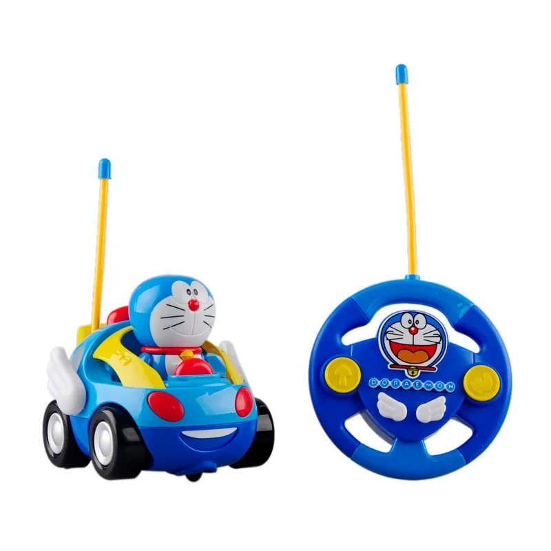 baby boys girl Doraemon Remote Control Electric toys car kids RC Car