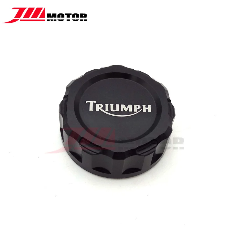 

Motorcycle Accessories CNC Aluminum REAR Brake Fluid Reservoir Cap Oil Cover For Triumph Daytona 600 650 955i 675 STREET TRIPLE