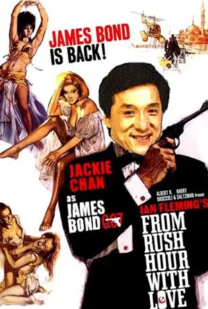 A1 A2 Impresión De Pared Hogar-Vintage Movie Film Poster-James Bond Octopussy-A4 A3