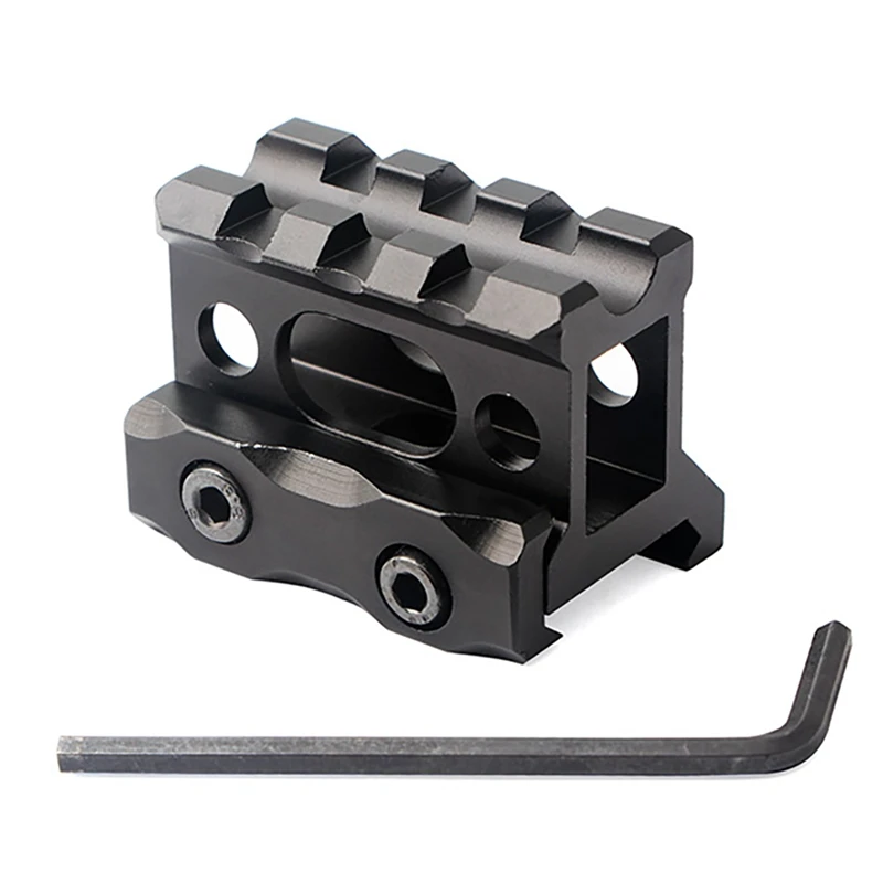 

QD Scope Riser Tactical Rail Mount Quick Release Middle Profile 3 Slots 20MM Picatinny for Dot Sight Scope