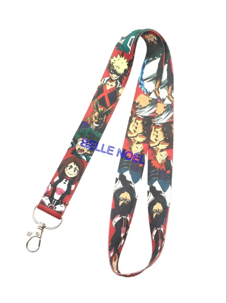 20 Pcs popular Anime Neck Straps Lanyards ID Card,Key Condole belt