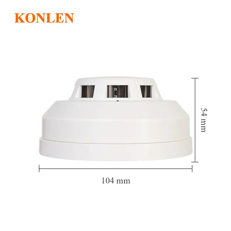 KONLEN 12V 24V датчик дыма коптильня пожарная сигнализация огонь пожарный извещатель