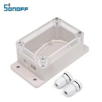 

Sonoff IP66 Waterproof Cover Case Smart Home Automation Water-resistant Shell for Sonoff Wifi Switch Basic/RF/Dual/Pow/G1