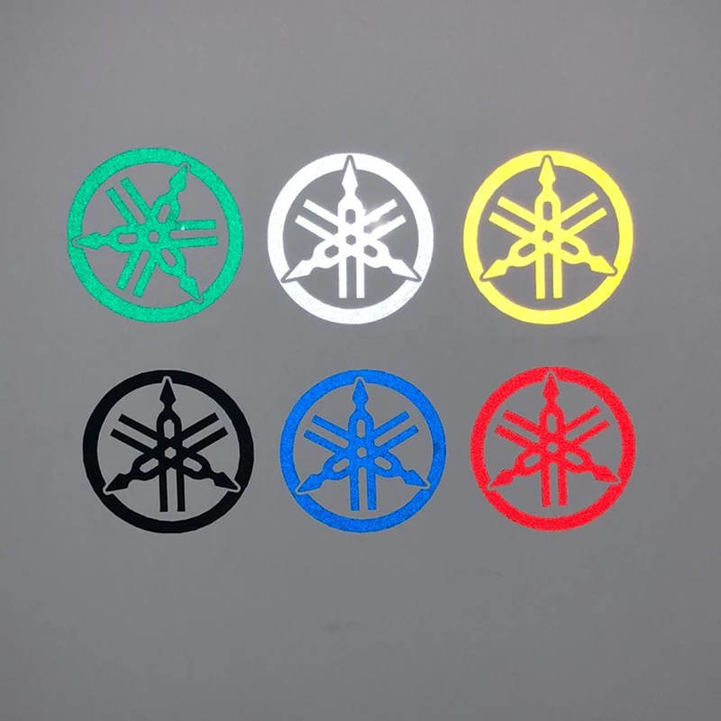 

Motorcycle Sticker for YAMAHA YZF R1 YZF R6 FZ6 FAZER Logo JDM Reflective Sticker Decal Car Styling Motorcycle Accessories 5*5cm