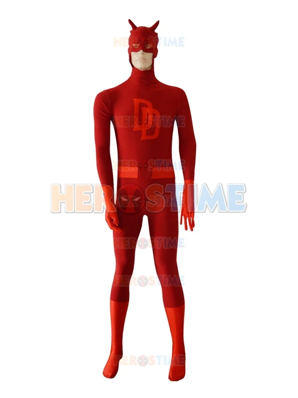 Горячая распродажа костюмов Daredevil костюм из спандекса для косплея на Хэллоуин