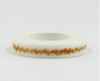 

0.8cm*10m Orange flower vine Slim washi tape DIY decoration Scrapbooking Sticker Label Masking Tape School Office Supply