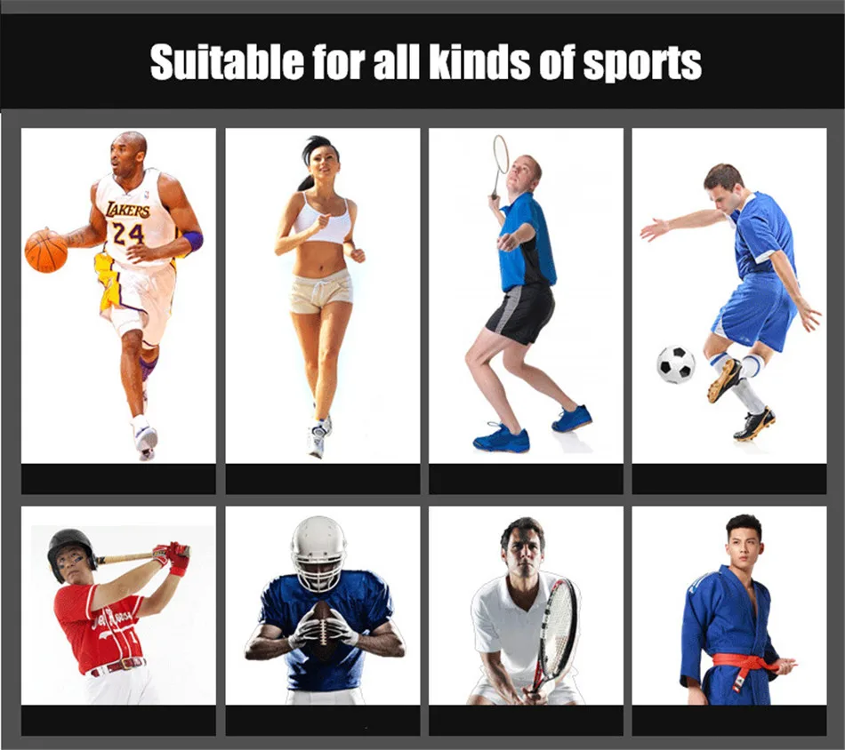 1 Piece Elastic Knee Pads Nylon Knit Fitness Kneepad Protective Gear Patella Brace Support Running Basketball Volleyball Elbow