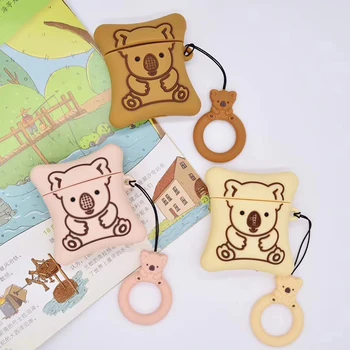 

Headphone Covers For Airpods Case Silicone Cartoon Cute Earphone Case For Air Pods Cases For Apple Earpods Earbuds Accessories 2