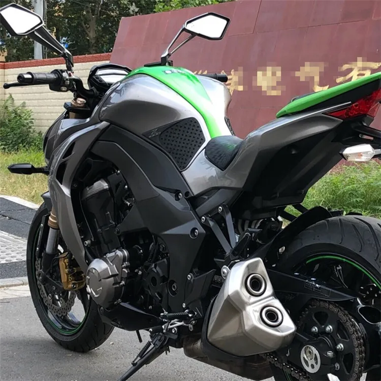 Для Kawasaki Z1000 Z 1000 2010- год защитная накладка на бак мотоцикла Наклейка газ колено сцепление Танк Тяговые колодки сторона