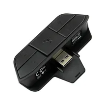 Гарнитура аудио адаптер черный стерео гарнитура адаптер наушники конвертер для microsoft Xbox One беспроводной игровой контроллер