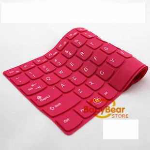 Силиконовая клавиатура для ноутбука кожного покрова протектор для hp Probook 4330 S 4331 S 4431 S 4436 S 4446 S 4441 S 4341 S - Цвет: rose