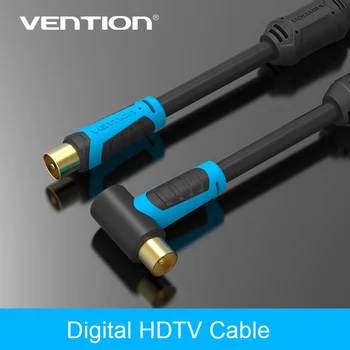 

Vention 90 Degrees Male to F type Male Coaxial TV Satellite Antenna Cable 1M / 1.5M / 2M / 3M / 5M / 10M