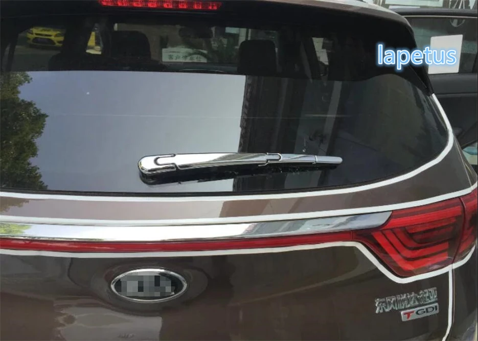 Заднее ветровое стекло Lapetus дождевик крышка отделка рамка подходит для KIA Sportage 2016