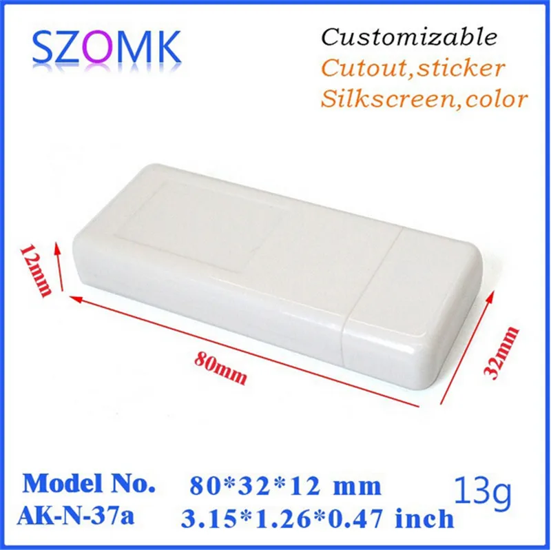 usb flesh drive box small plastic usb stick enclosure (2).jpg