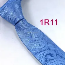 YIBEI coahella ties мужской обтягивающий галстук небесно-голубой галстук с ярким узором тканый узкий галстук модный галстук для мужчин Свадебный галстук