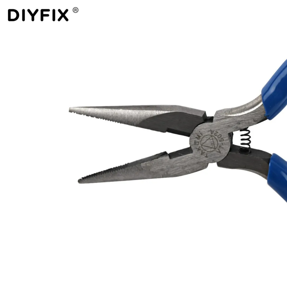 DIYFIX 5 "длинный нос резки зажима плоскогубцы многоцелевой электрические провода, кабель фрезы Иглогубцы телефон руки инструменты