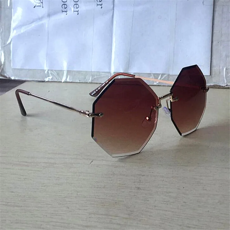 Apelus Восьмиугольные солнцезащитные очки, полигональные очки, обрезные солнцезащитные очки, металлические солнцезащитные очки bb01