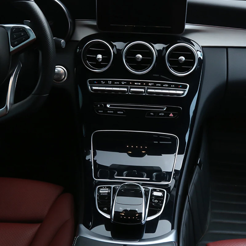 Невидимая Защитная пленка для салона Mercedes Benz C Class C200 Coupe панель управления