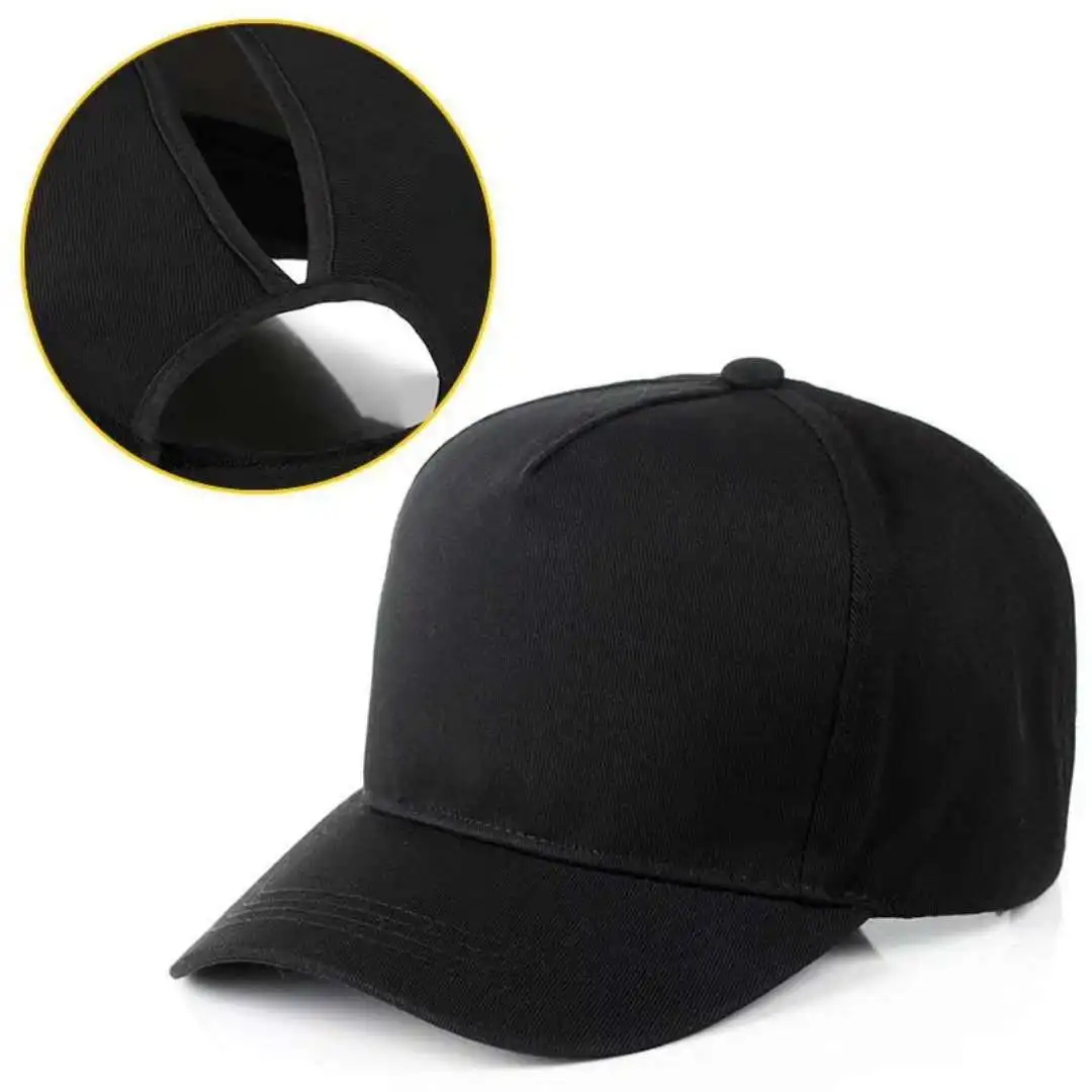 black 1 Baseball Хвостик Бейсбол Кепки Для женщин Новые поступления женские повседневные Hat - Цвет: black 1 Baseball