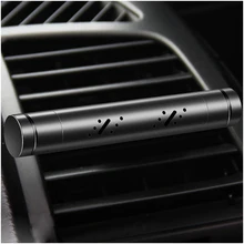 Автомобильный освежитель воздуха автомобильный вентиляционный зажим 5 ароматов диффузор с запасными полосами Твердый очиститель воздуха для автомобиля дома ванной комнаты офиса KG002