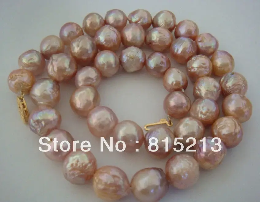 

ddh00445 10-11MM NATURAL SOUTH SEA gold pink purple PEARL NECKLACE 18inch 14KGP 28% Discount (A0322)