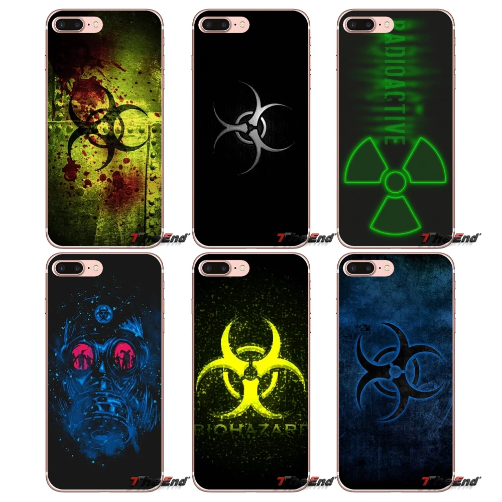 

Sci Fi Biohazard Symbol Radioactive Case For iPhone X 4 4S 5 5S 5C SE 6 6S 7 8 Plus Samsung Galaxy J1 J3 J5 J7 A3 A5 2016 2017