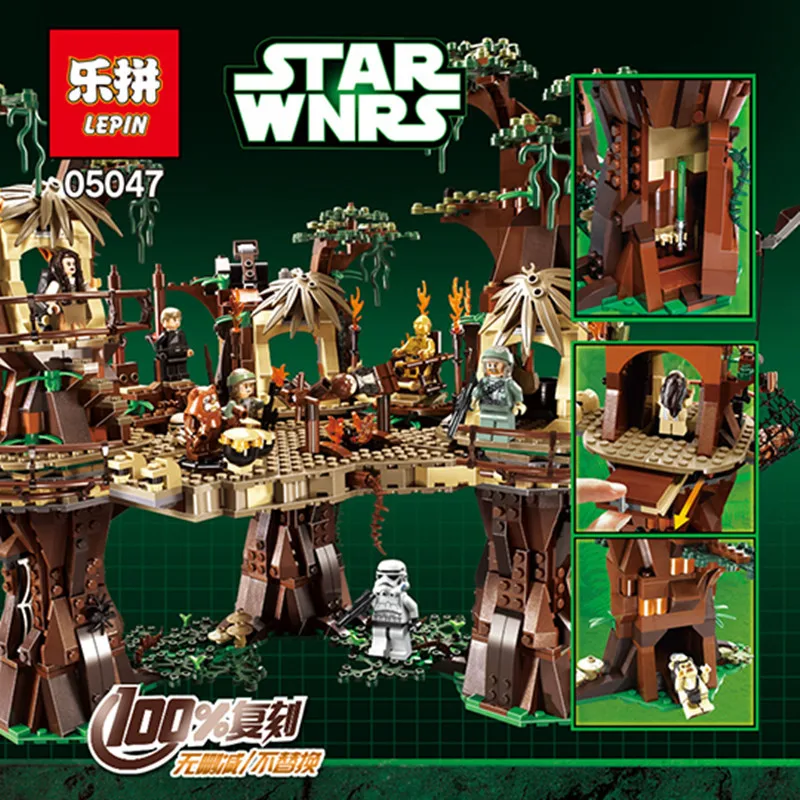 

Lepin 05047 Star 1990pcs Model Village Building Blocks Juguete para Construir Bricks wars for Children Christmas Gifts Toy 10236