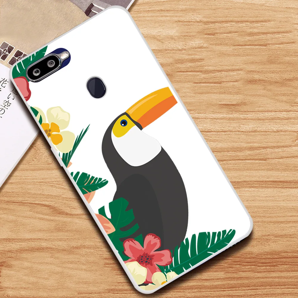 Восхитительный мультяшный цветочный чехол для телефона OPPO F5 F9 защитный чехол для OPPO F9