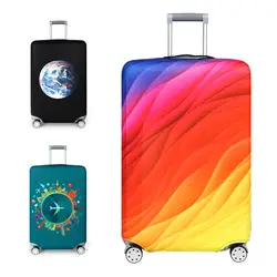 Эластичный тканевый багаж защитный чехол Suitable18-32 дюймов тележка Чехол чемодан пылезащитный чехол Аксессуары для путешествий