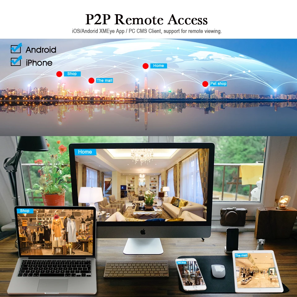BESDER H.265 SuperHD 5MP 3MP 2MP IP камера PoE 4 шт. массив светодиодов ночного видения 25 М