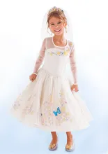 2016 Girl s Cinderella Dress Limited Edition Costume Children Elsa Anna Princess Cosplay Dresses Kids Party