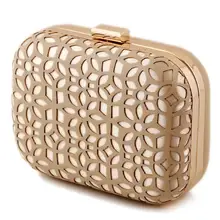Creux Out Satin Embrayage Sac de Soirée Diamants Embrayages/Dames Épaule Sac Pour Le Mariage/Rencontres/Partie/Sac À Main sac
