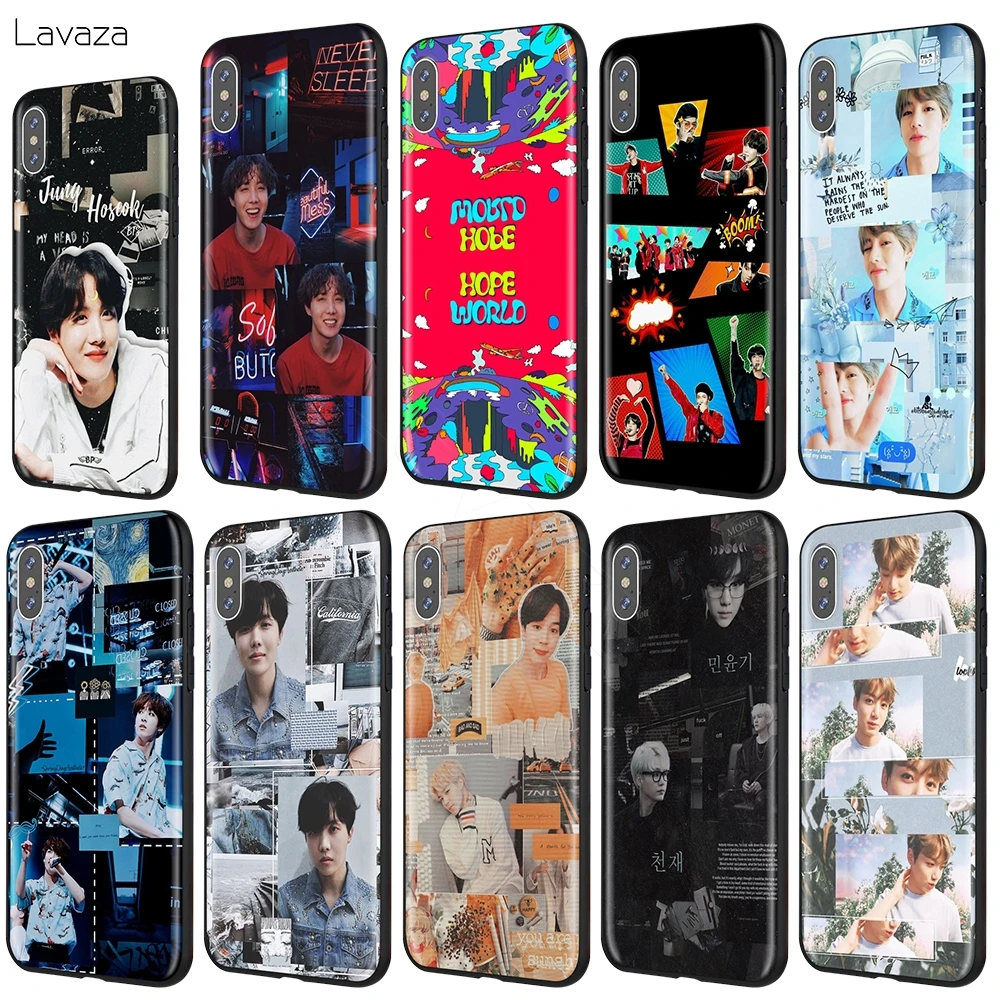 

Lavaza Bangtan Boys Aesthetic Case for iPhone XS Max XR X 8 7 6 6S Plus 5 5s se