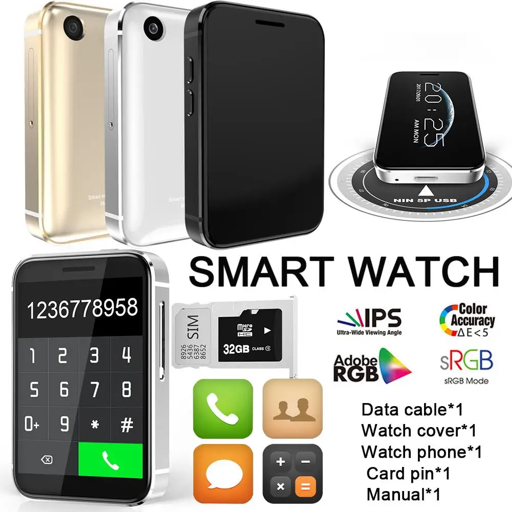 flowfon i5s mini smart mobile watch