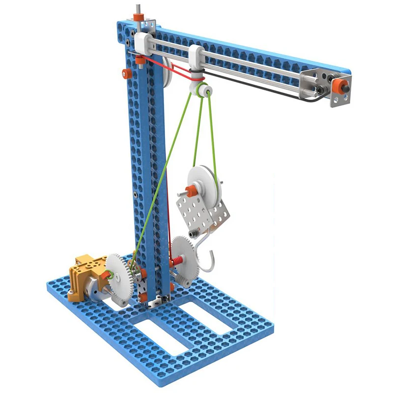 

DIY STEM Toys for Children Physical Scientific Experiment Creativity Learning Educational Toy DIY Crane Birthday Gift