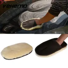 Vehemo Универсальный Авто Lambswool стиральная рукавица полировка Красивая перчатка практичная