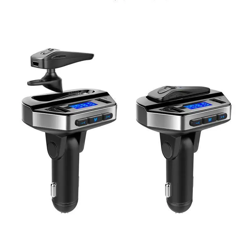 Bluetooth Автомобильный MP3-плеер fm-передатчик с разборки наушники Handsfree USB адаптер быстрого зарядного устройства car Kit