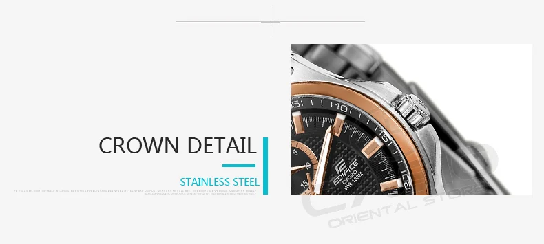 Casio Edifice часы для мужчин подарок наручные часы водонепроницаемый дизайн модные кварцевые мужские часы EF-326 полная сталь Водонепроницаемый relogio