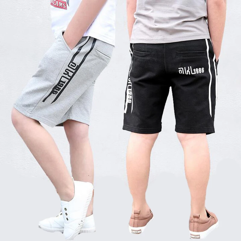 Шорты для мальчиков с эластичным поясом на возраст 5 13 лет|shorts for boys|summer shorts boyscotton