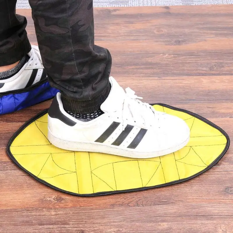 

2pcs Rapid shoe covers No manual overshoes Reusable Lazy Hands-free Shoes Cover Overshoes Men/Women Shoes Accessories